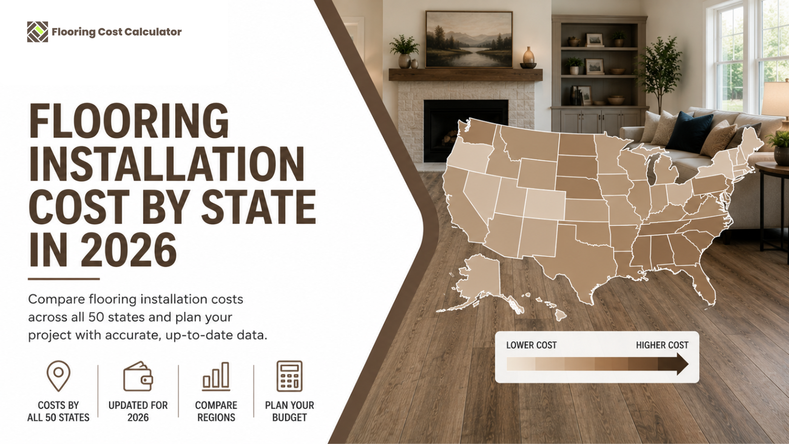 Flooring Installation Cost by State in 2026