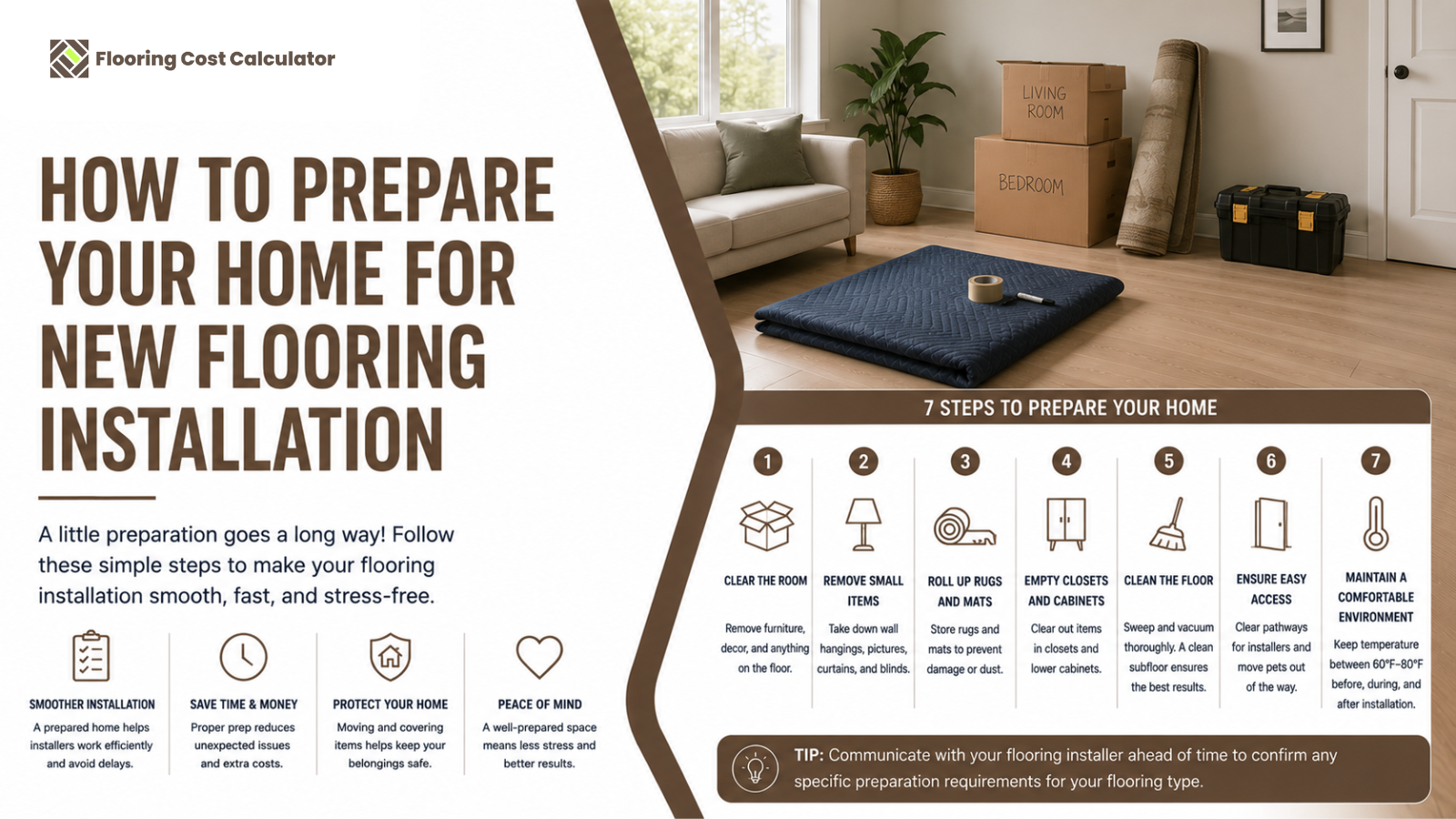 How to Prepare Your Home for New Flooring Installation