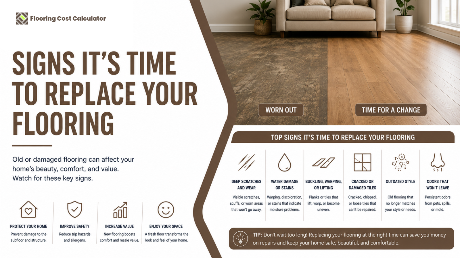 Signs It's Time to Replace Your Flooring